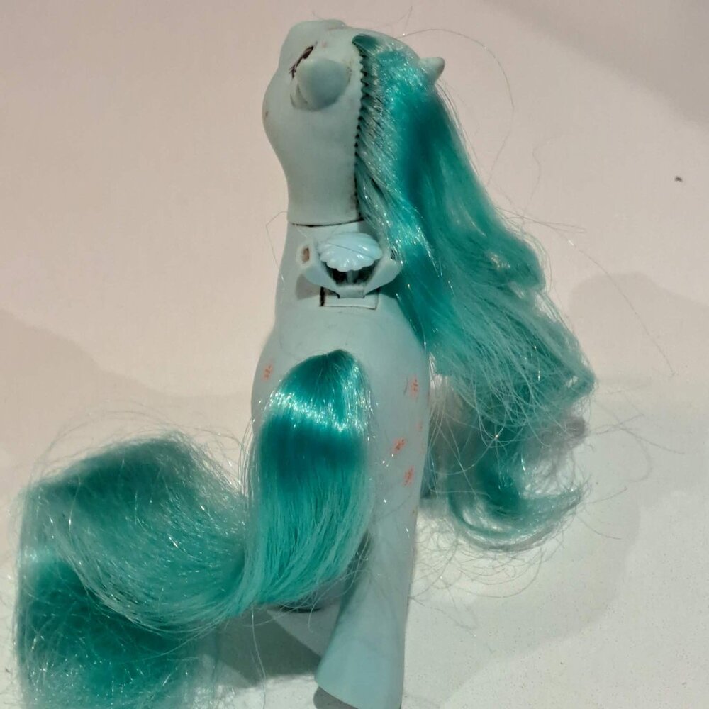 Peach Blossom flutter my little pony toy horse toy pony G1 MLP - Picture 5 of 8